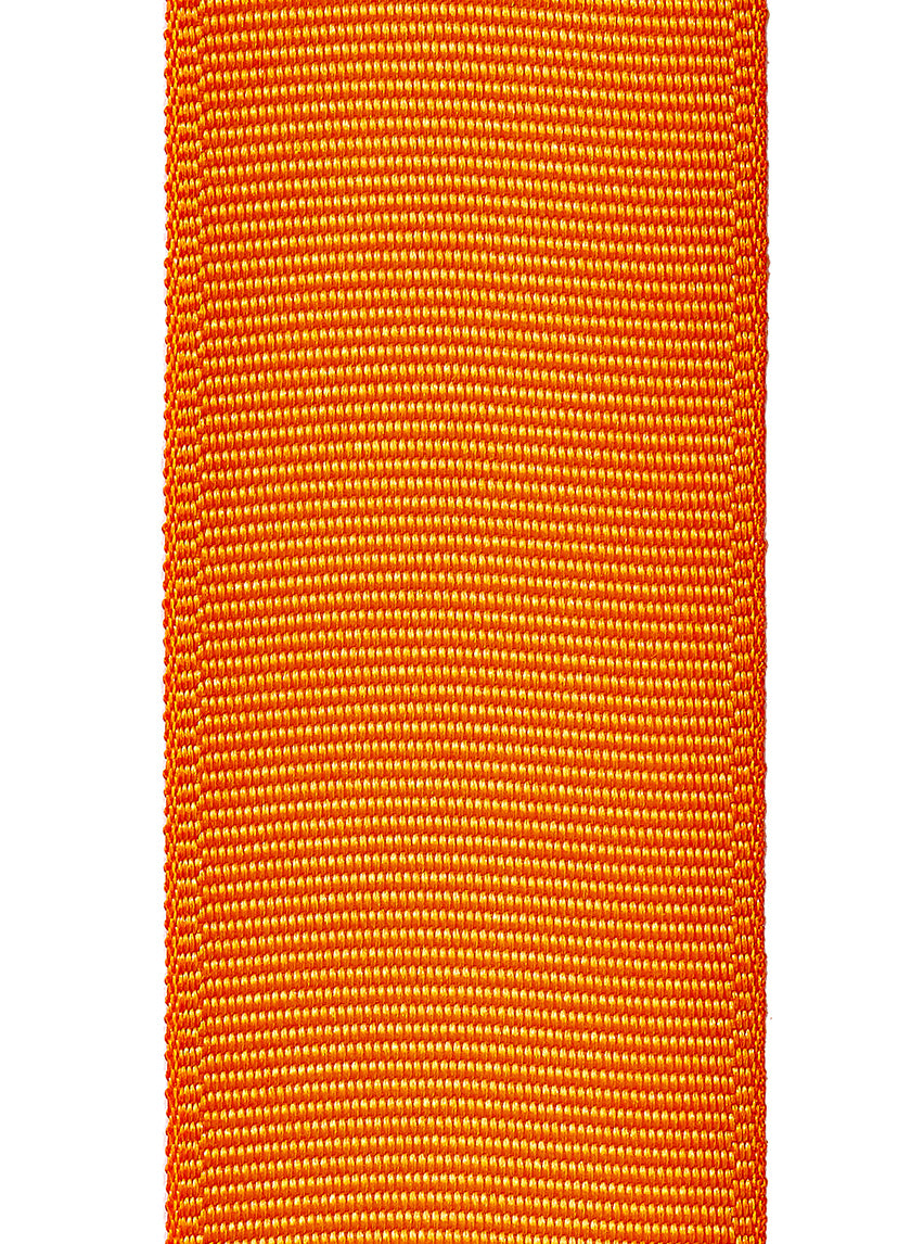 66ft Orange Grosgrain Ribbon Decor Jamali-garden