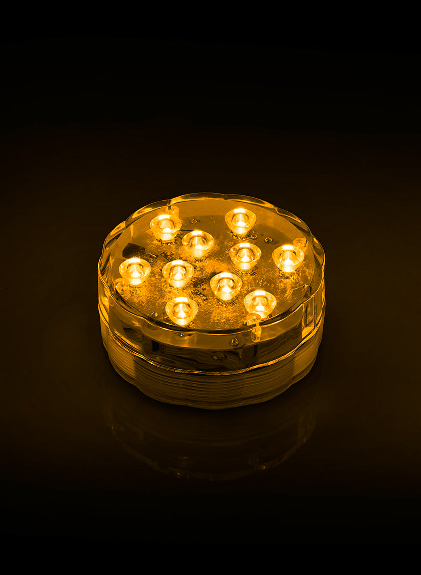 Submersible Multicolor LED Light With Remote Decor Jamali-garden