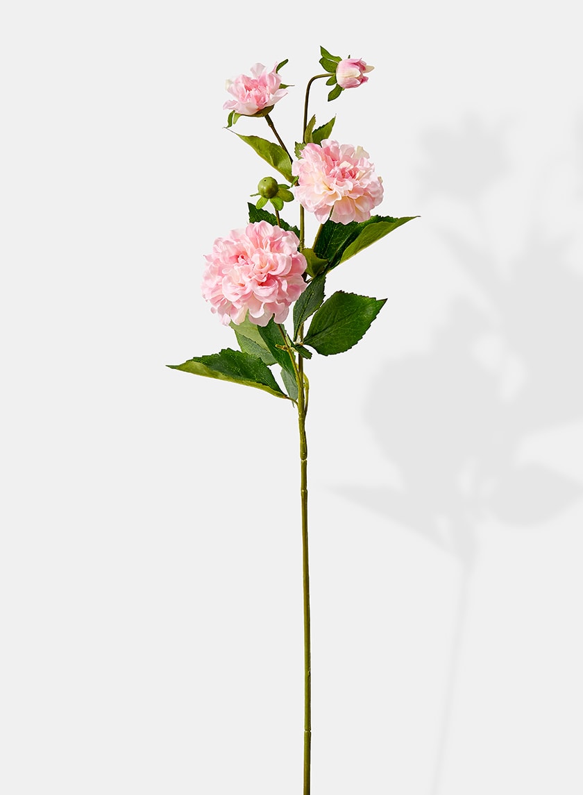 33in Long Pink Dahlia Spray Decor Jamali-garden