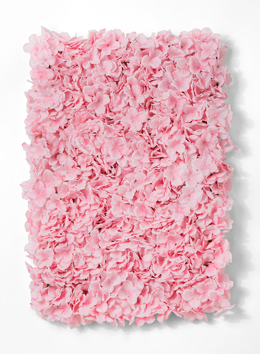 28in Long Pink Hydrangea Flower Block Decor Jamali-garden
