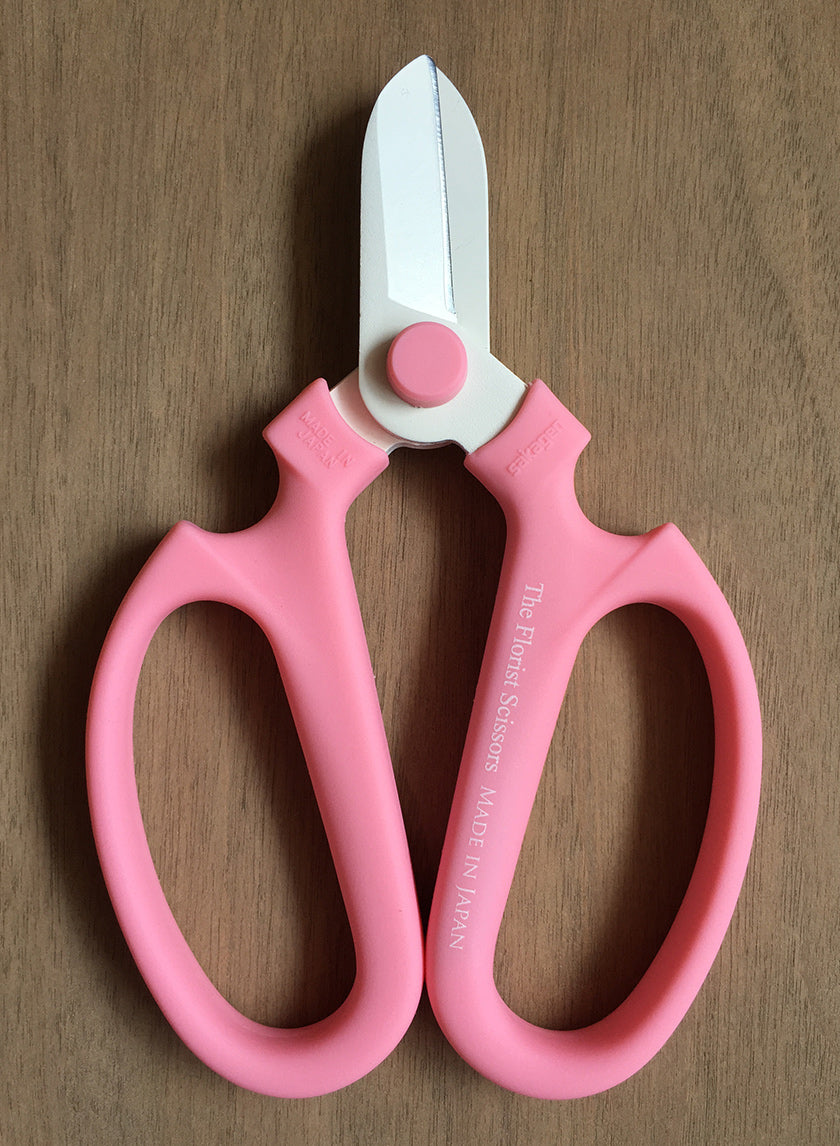 Pink Sakagen The Florist Scissors, Right-Hand Decor Jamali-garden