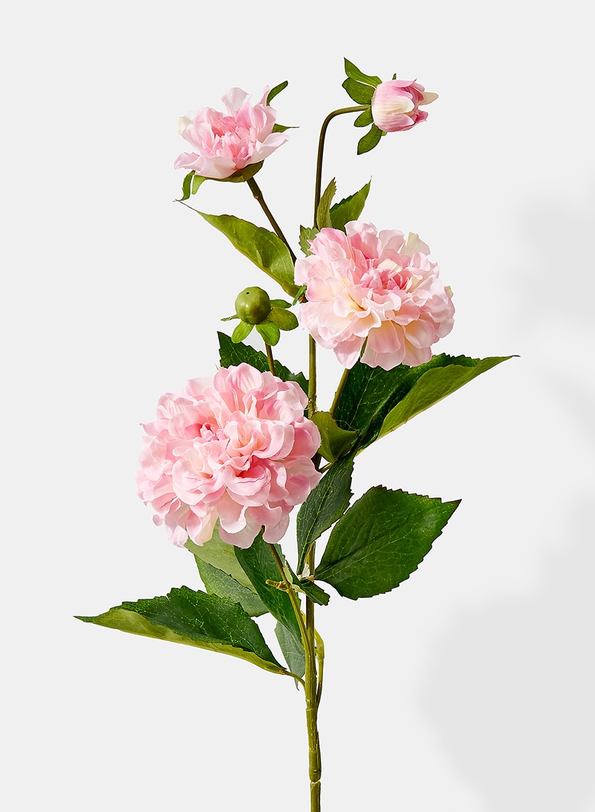 33in Long Pink Dahlia Spray Decor Jamali-garden