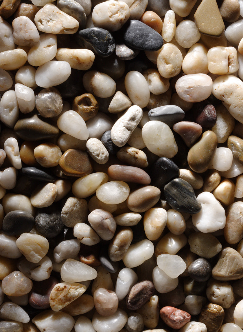 Polished Mixed River Gravel Decor Jamali-garden