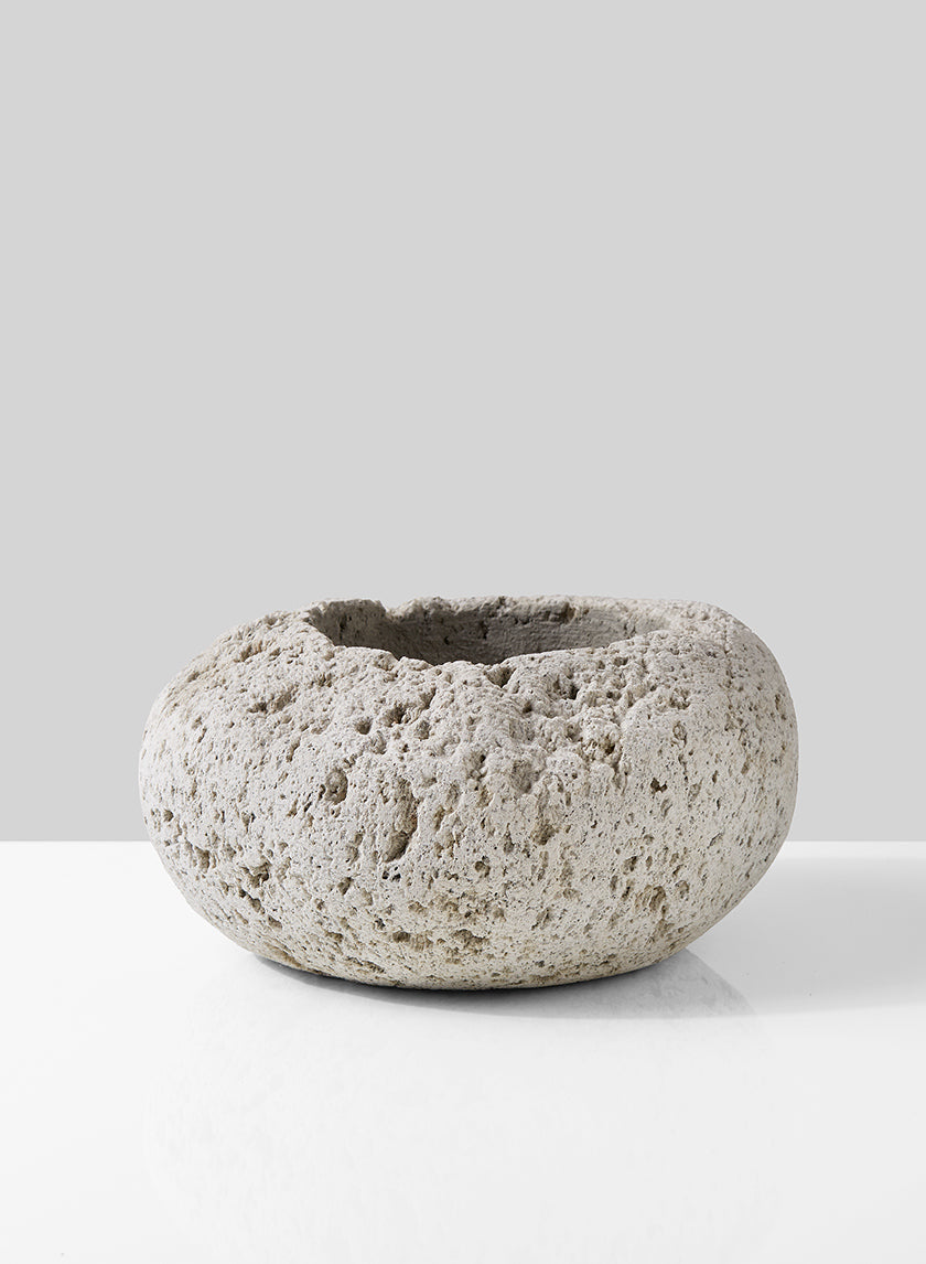 7.5in Long Lava Rock Pot Decor Jamali-garden