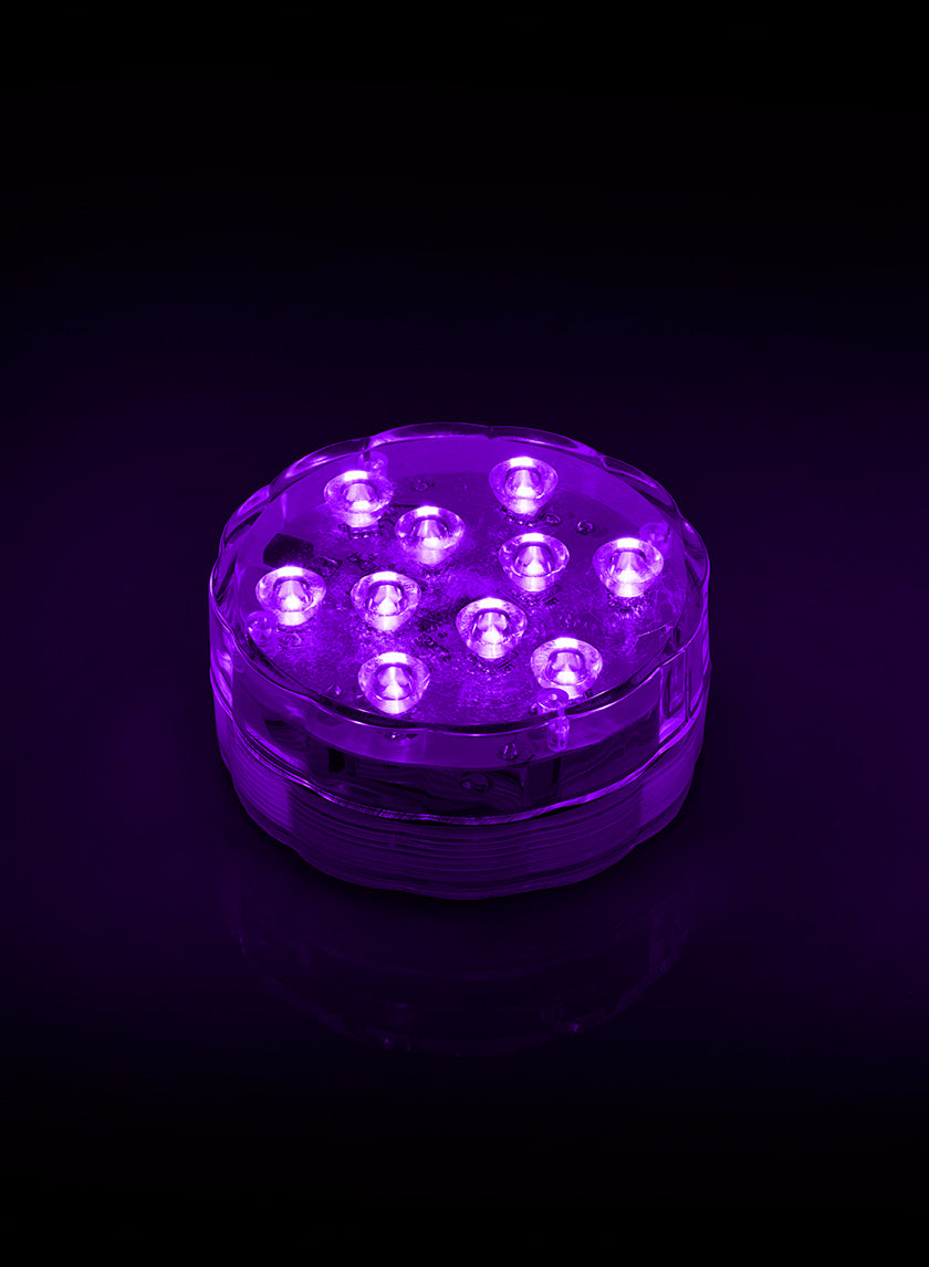 Submersible Multicolor LED Light With Remote Decor Jamali-garden