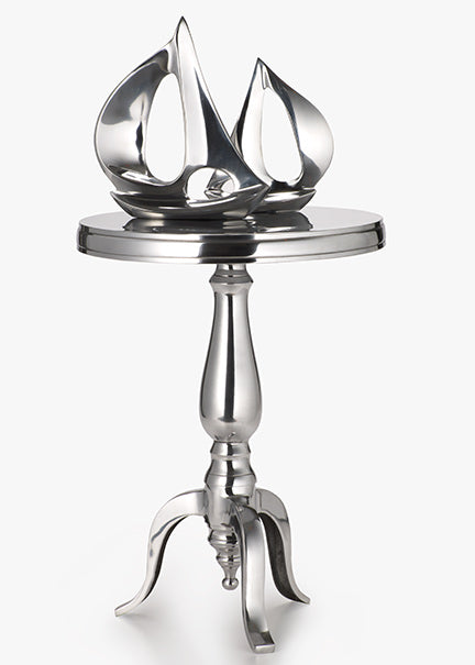 Aluminum Side Table Decor Jamali-garden