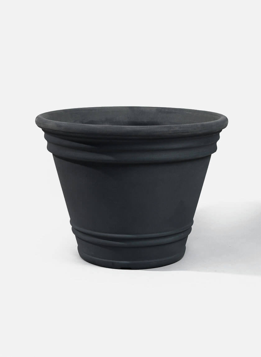 15in Tall Slate Casa Como Planter Decor Jamali-garden