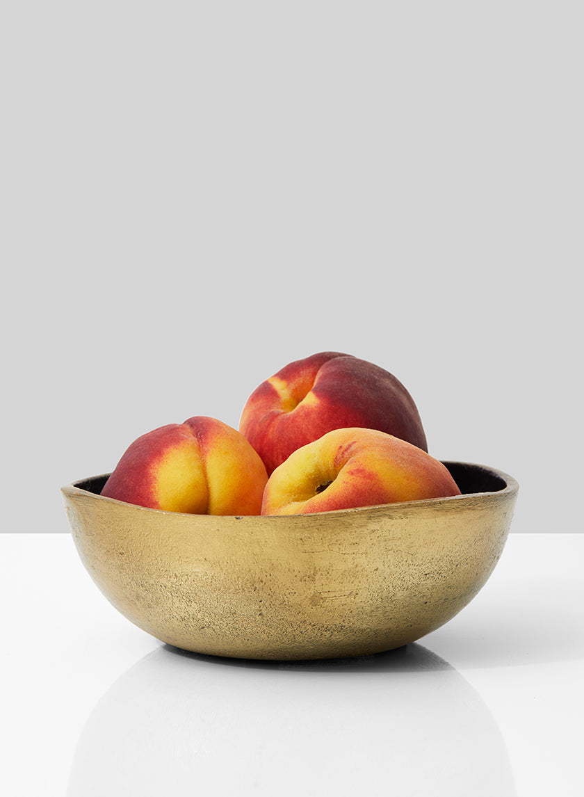 5 1/2in Wide Black &amp; Gold Bowl Decor Jamali-garden