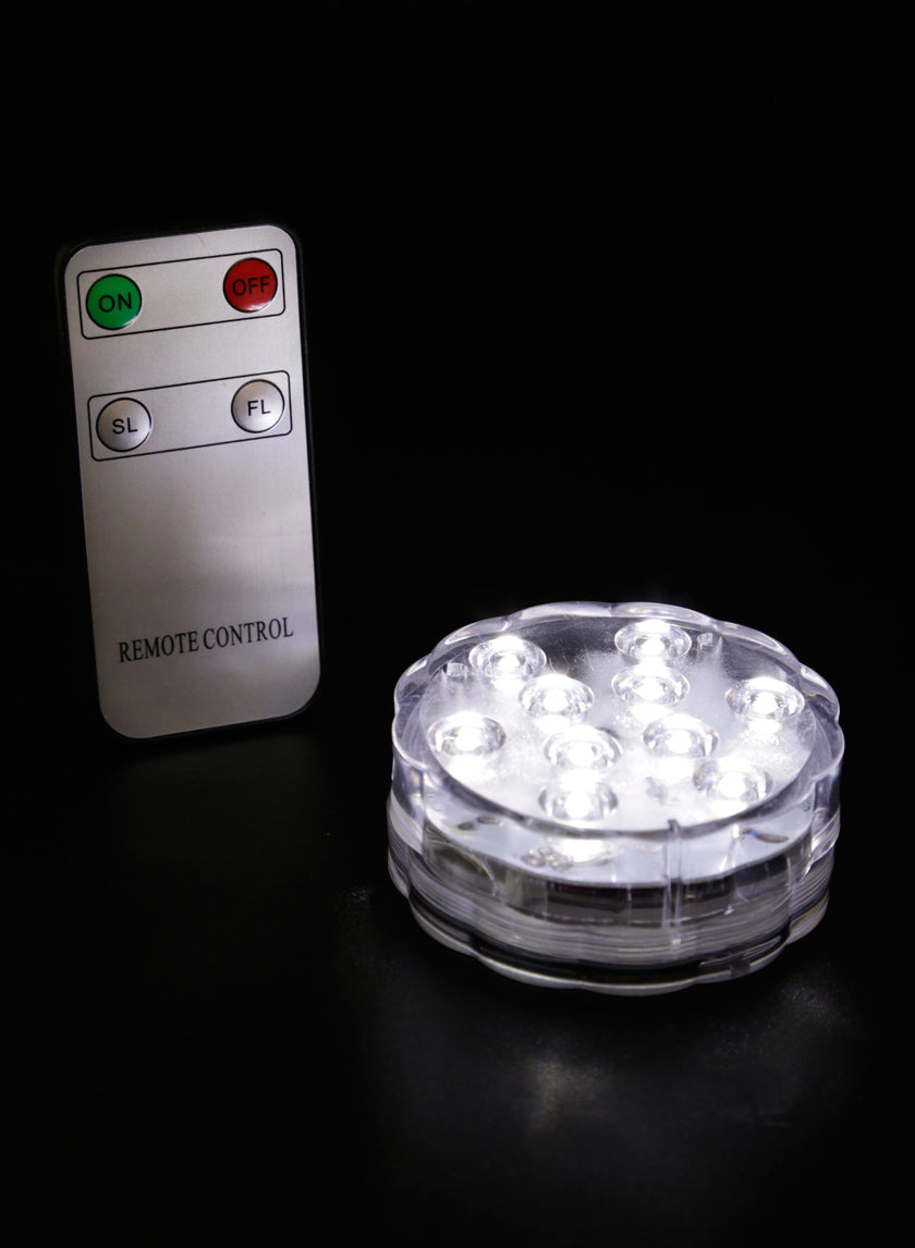 Soft White Submersible L.E.D. Light Decor Jamali-garden