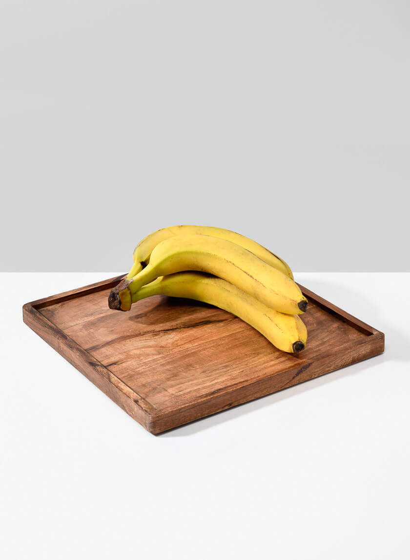 10.5in Square Lambok Wood tray Decor Jamali-garden