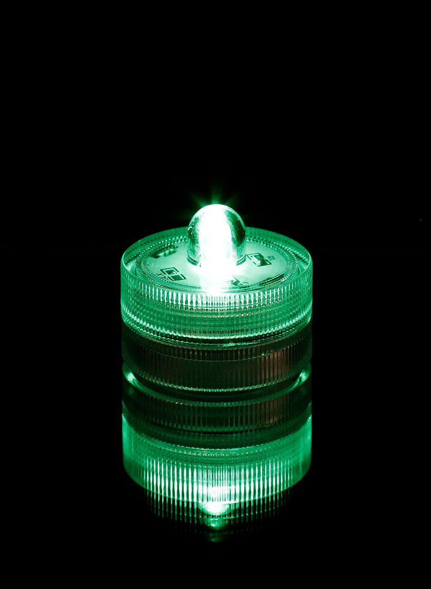 Green Submersible Single LED Light Decor Jamali-garden