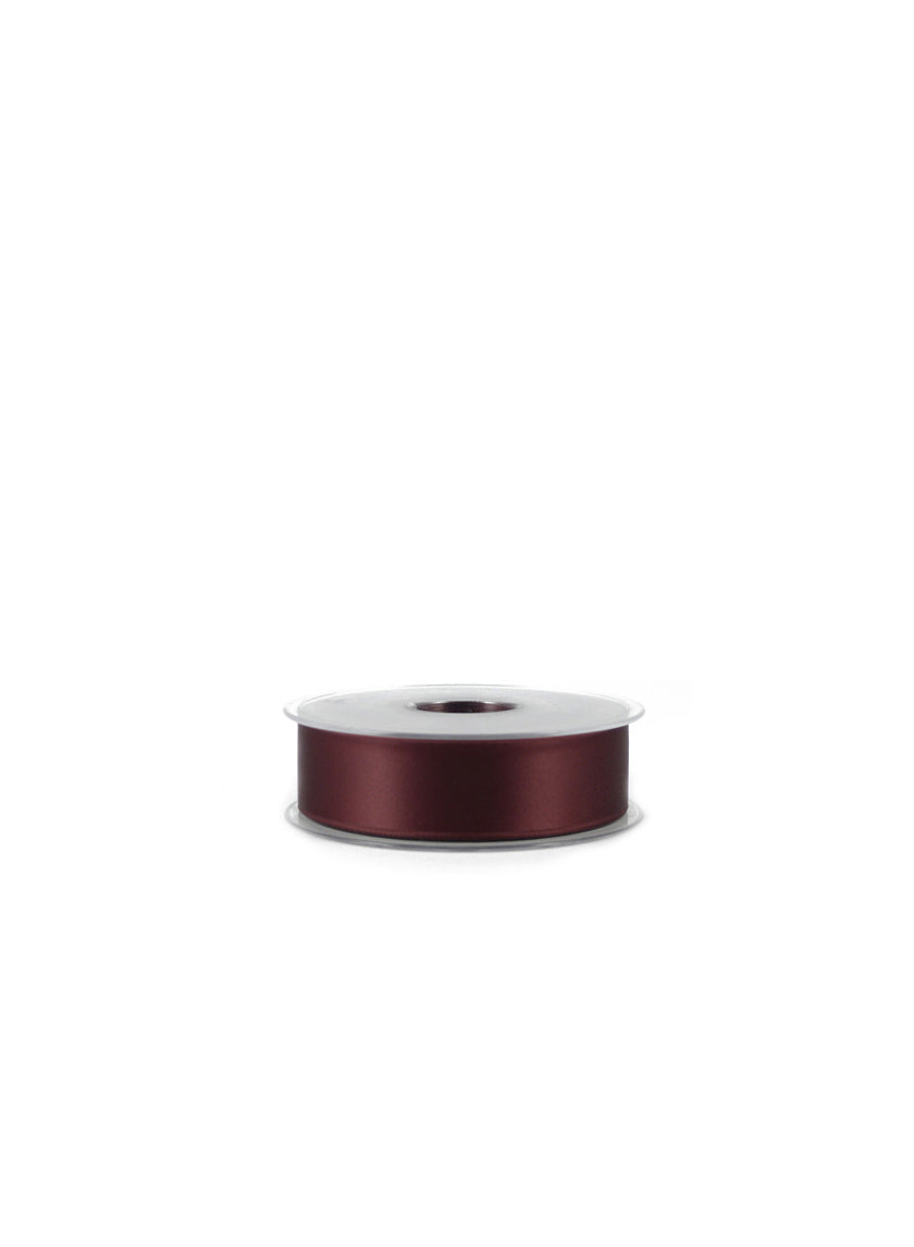 Burgundy Swiss Satin Ribbon Decor Jamali-garden