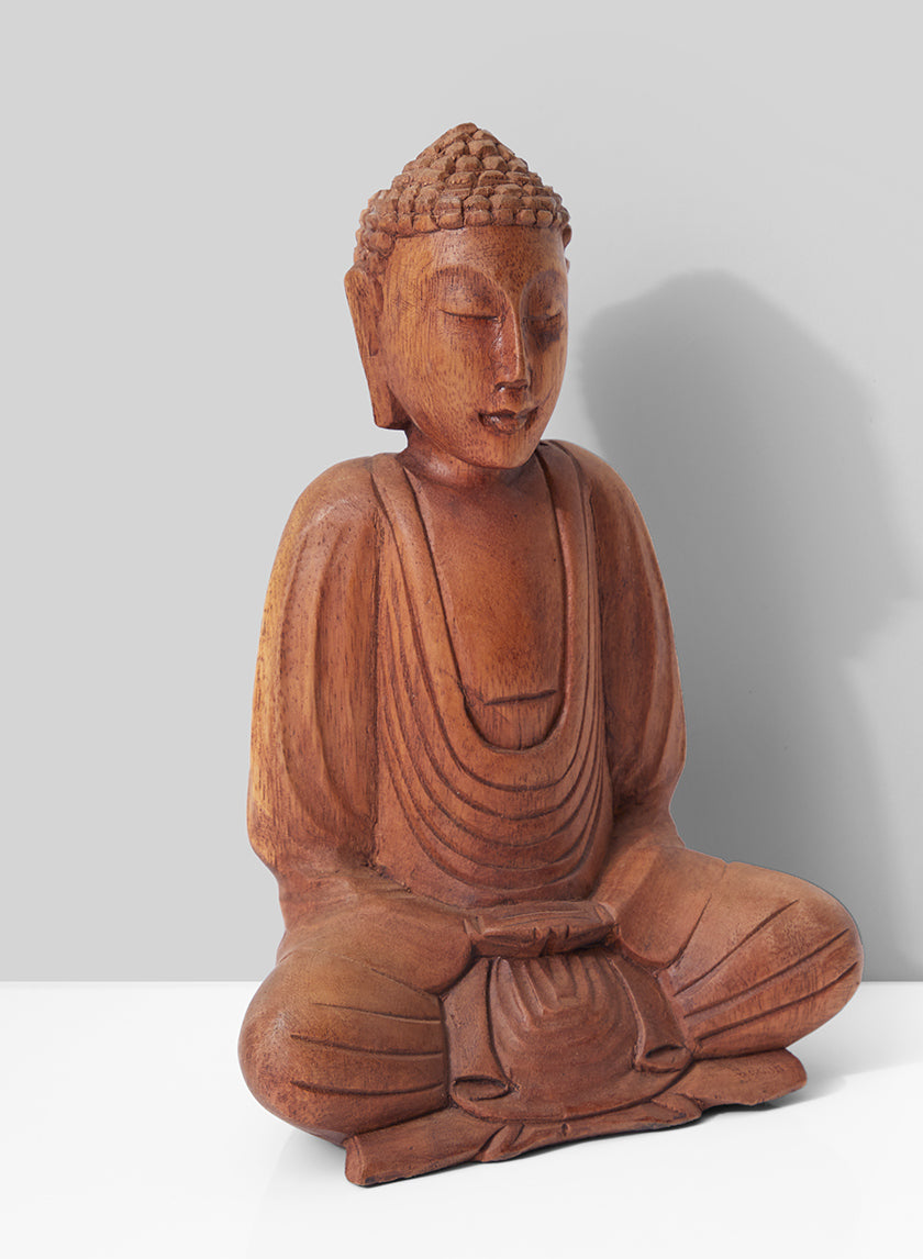 8in Tall Meditation Buddha Decor Jamali-garden