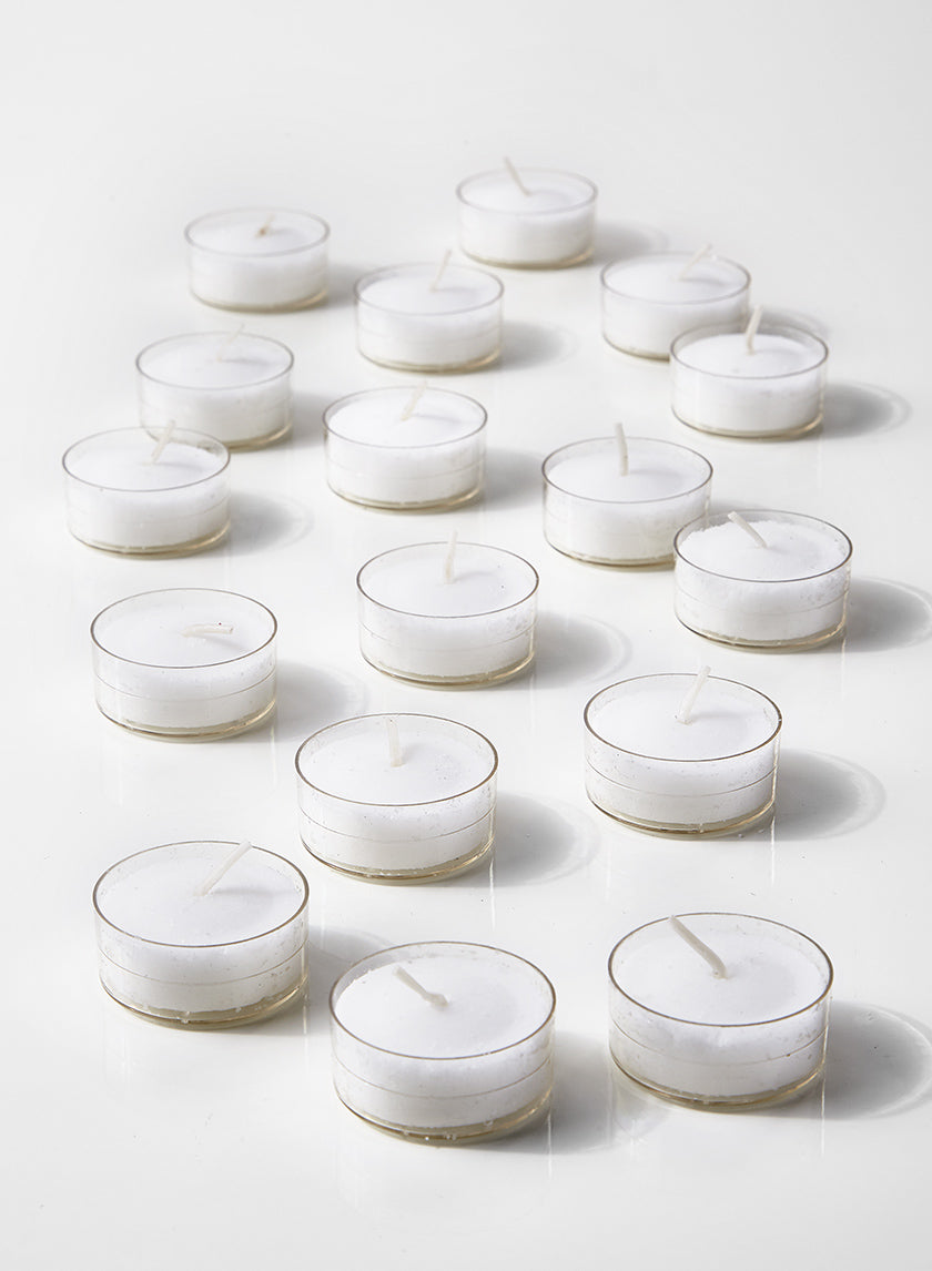 Tea Light In Clear Holder Decor Jamali-garden