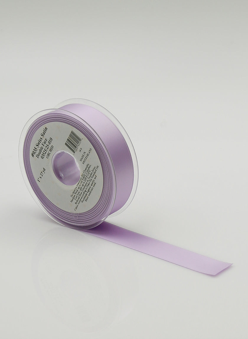 1in Orchid Swiss Satin Ribbon Decor Jamali-garden
