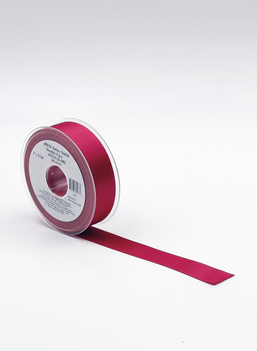 1in Beauty Swiss Satin Ribbon Decor Jamali-garden