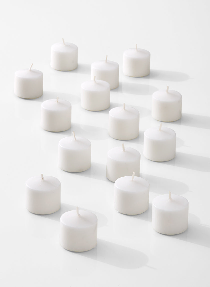 10-Hour White Votive Decor Jamali-garden