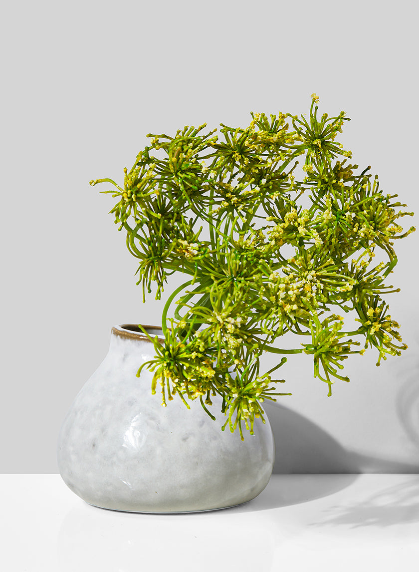 2.5in Tall Glazed Ceramic Bud Vase, Mini Decor Jamali-garden