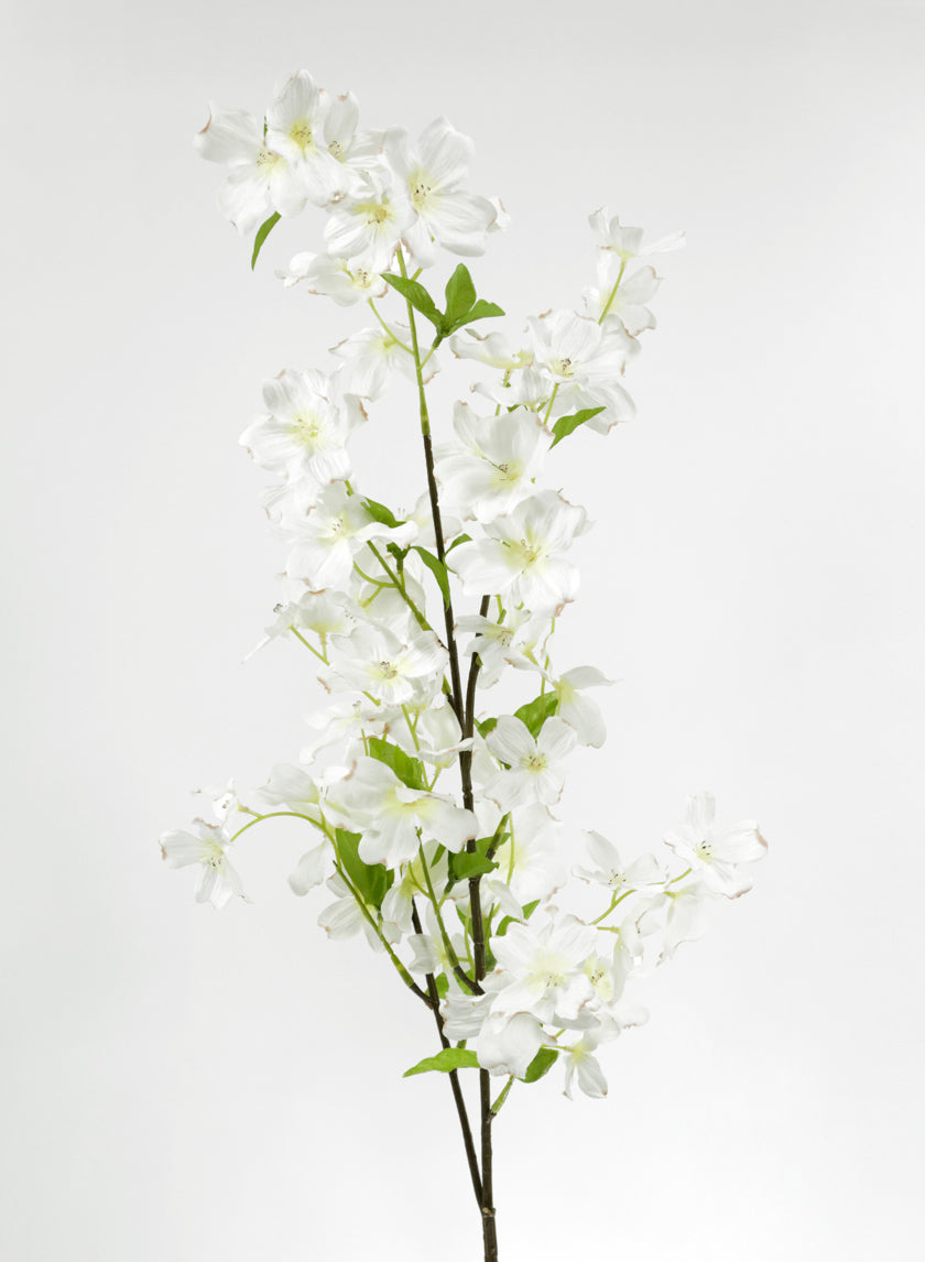 40in Long Pale Green Dogwood Branch Decor Jamali-garden