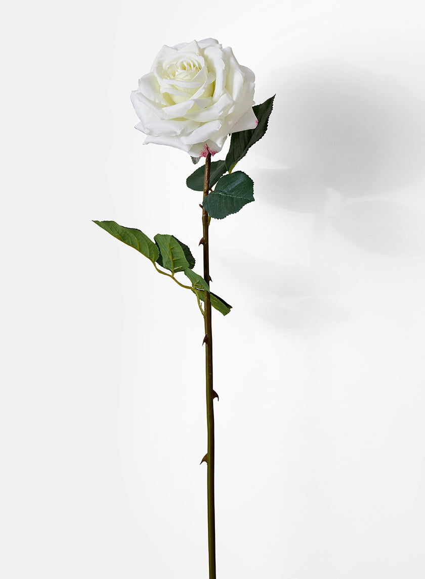 31in Long White Garden Rose Decor Jamali-garden