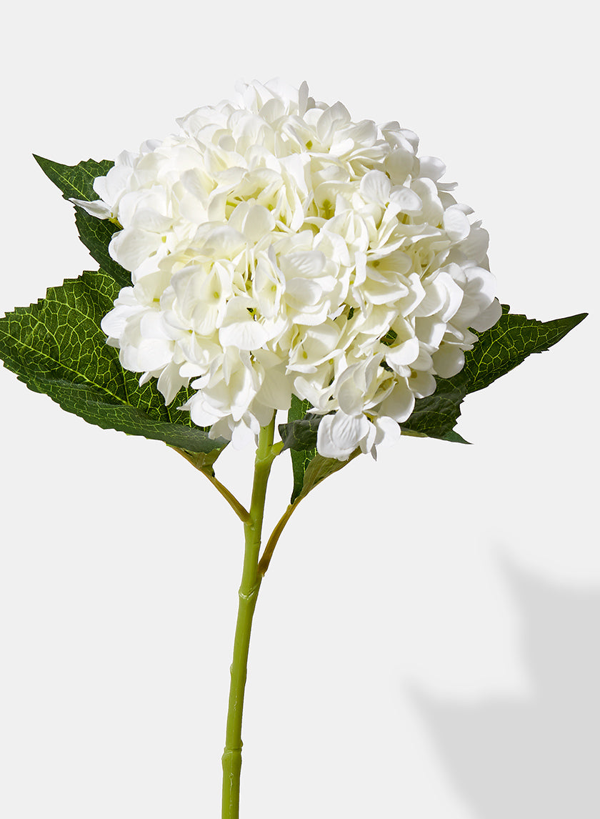 31in Long White Hydrangea Spray Decor Jamali-garden