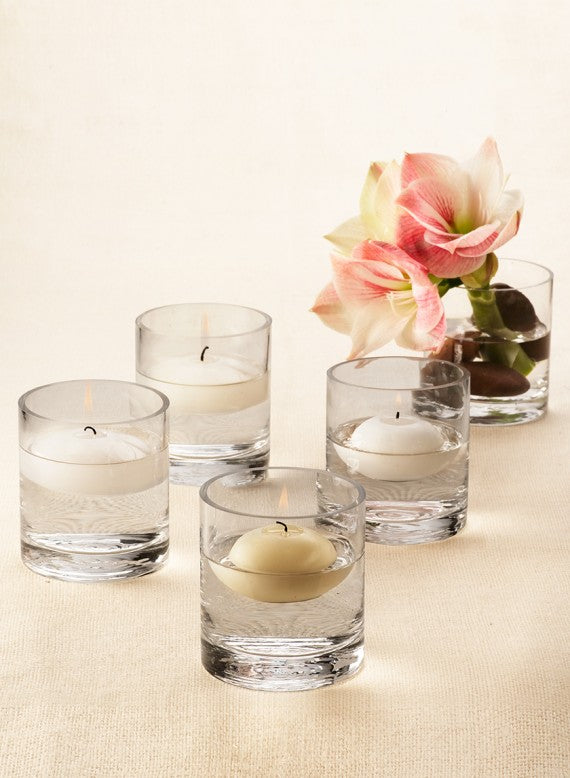 2 3/4in Wide Ivory Floating Candle Decor Jamali-garden