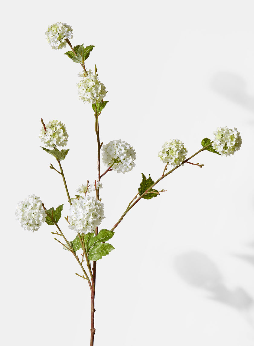 47in Long Snowball Hydrangea Spray Decor Jamali-garden